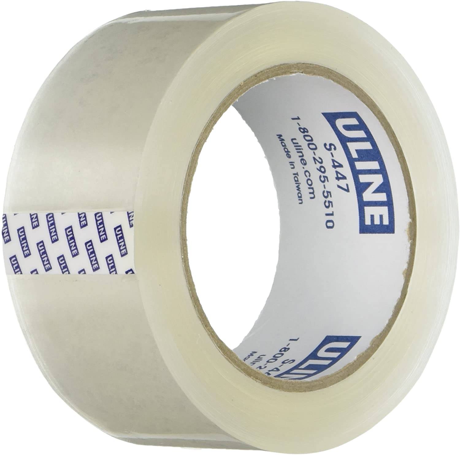 thumbnail image 2 of ULINE S-423 Packing Tape, 2" X 110 Yds, 2mil Clear Acrylic, 1 Roll, Free Shipping 2 of 4